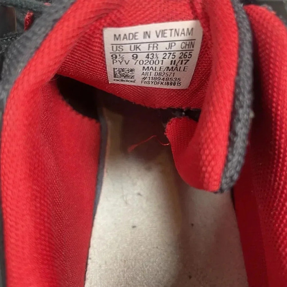 Adidas EQT Support Ultra 93/17 Yuanxiao 9.5 Black Red DB2571 NMD 350 Primeknit - Picture 9 of 10